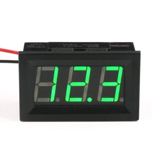 Mini Digital Voltmeter DC 4V 30V 0.36 Inch Two Wire Voltage Tester Meter