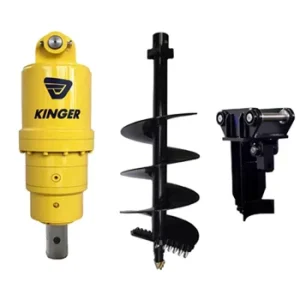 Mini Excavator Digging Machinery Hydraulic Drilling Machine Earth Auger Price