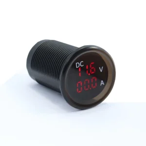 Mini LED Digital Display Amp Meter 12V Digital Ammeter for Car Boat DC Voltage Meter