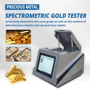 Mini Portable X Ray Gold Testing Equipment Precious Metal Purity Checker for Bullion Bar Gold Coin Inspection