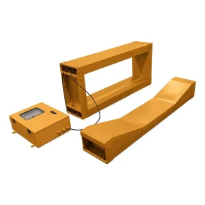 Mining Belt Conveyor Window Metal Detector 5m Remote Control Box Adjustable Speed Ore Grade IP54