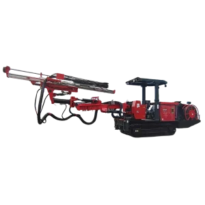 Mining Machine Rotary Drilling Rig for Small Section Tunnel Excavation Diesel Powered Core Components Included Max.20m Depth