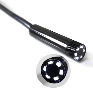 Mobile Endoscope USB2.0 HD IP67 Level 6 LED Light Lens 7mm Industrial Pipeline and Car Repair Inspection Camera