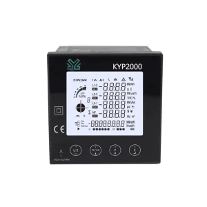 Modbus RS485 LCD Multi tariff Function 72*72mm Intelligent Power Analyser Panel Power Meter Parameter Analyser Energy Meters