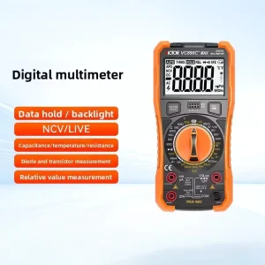 Model 890CMAX Smart Burn Proof High Precision Three Half Digit Digital Multimeter for Hydropower Project Professional Electrical