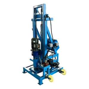 Model120D Dual Power Diesel & Electric Well Rig Max150m Borehole Machine for Village Domestic & Farm Irrigation Drilling