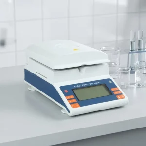 Moisture Content Meter Analyzer High Accuracy for Analytical Balance for Laboratory Jewelry Scale Industrial School LCD Display