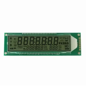 Monochrome TN Positive Energy Meter LCD 7 Segment Digit LCD with HT1621 Driver Power Meter LCD