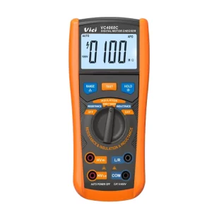 Motor Checker Milliohm Tester with High Accuracy VC4060C Industrial Use 6 Digit Display Milliohm to Mohm Range