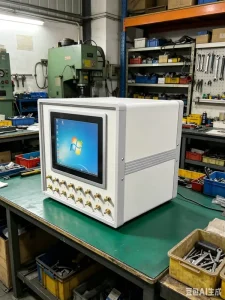 Multi Channel Aluminum Shell Box Pneumatic Air Micrometer with SPC Function for Workshop Quality Monitoring
