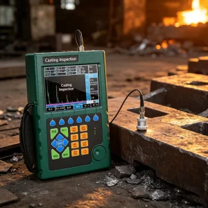 Multi Function Ultrasonic Flaw Detection Machine Wide Temp -20~70℃ for Construction Boiler Power Industry On Site Test