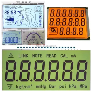 Multi Functional TN Digital Segmented LCD Power Meter for Arduino LCD Display Speed Measuring Instrument
