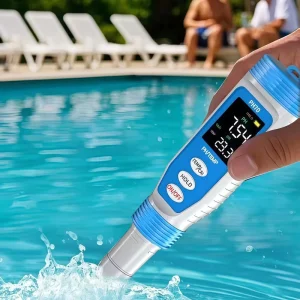 Multi Parameter pH Pen Tester with EC TDS and Temperature Measurement for Hydroponic Farming pH Pen