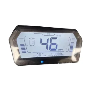 Multi-function Digital LCD Instrument Tachometer Speedometer for Ebike Scooter Motorcycle