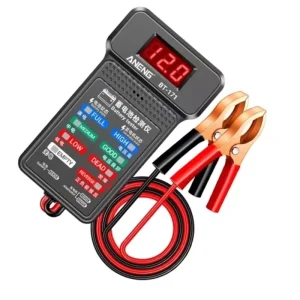 Multifunction 12V Car Battery Tester with LED Display