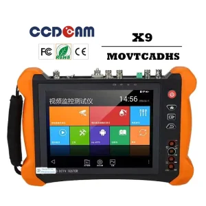 Multifunction CCTV IP Camera Tester 8MP AHD/CVI/TVI/SDI, 8-Inch Touch Screen, 2048×1536 Resolution