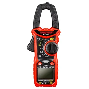Multifunctional 600V Clamp Meter Electrical Instrument for Measuring DC Current Resistance Voltage
