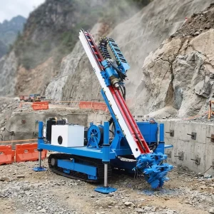 Multifunctional Crawler Anchor Drilling Rig Foundation Reinforcement Grouting Anchor Drilling Machine for Construction