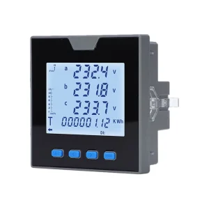 Multifunctional Power Meter Digital Display for Current Voltage Power and Frequency Measurement 485 Communication Meter 380V