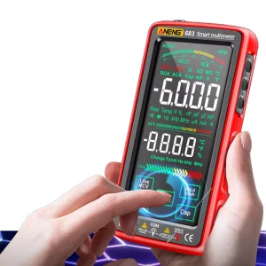 Multimeter Digital Rechargeable Touch Screen ANENG Multimeter ANENG 683