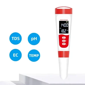 Multiparameter Water Quality Analyzer for pH EC TDS Temp Testing Industrial Lab Grade CE