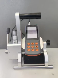 NDT Testing Ultrasonic Hardness Tester With Multi Point Calibration High Precision Fast Speed Portable Easy Operation