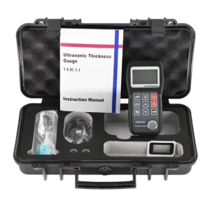 NDT310 Ultrasonic Thickness Gauge 0.75mm-300.0mm Range Pipe Wall Tester