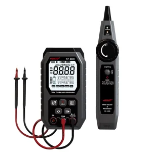 NF 8509 2 in 1 Network Cable Tester Wire Tracker with Multimeter Network Cable Length Measurement Locating