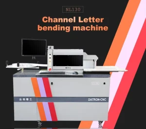 NL180 CNC Letter Bender Machinery Making 3D Sign Automatic Aluminum Channel Letter Bending Machine