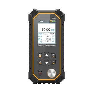 NM G810 Ultrasonic Thickness Gauge ABS Material Color LCD Display 300 Groups Data Storage 1.00-300.00 mm