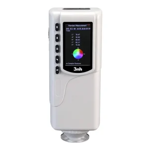 NR60CP Double Locating Colorimeter Color Reader Color Difference Meter Tester Analyzer Switchable Apertures 4mm and 8mm