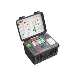 NS3002E Digital Grounding Earth Meter Multi function Double Clamp Tester With Display