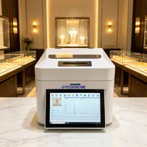 National Safety Standard X ray Spectrometer with 0.0005 Accuracy Non Destructive Testing XRF Purity Analyzer for Jewelry Stores