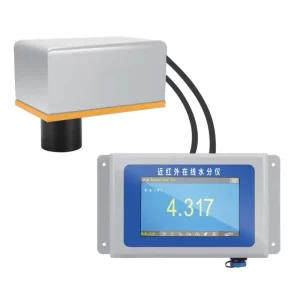 Near-Infrared Online Moisture Meter NIR Moisture Analyzer for Materials Moisture Content Measurement