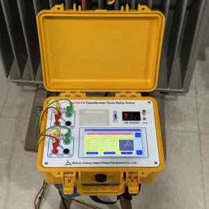 Neutral Point Touch Screen Three-Phase Transformer Turns Ratio Tester with High/Low Voltage Reverse Connection Reminder