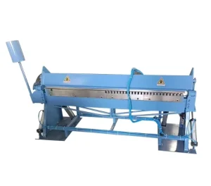 New 1800mm Hydraulic Sheet Metal Folding Machine Air Duct Forming Machine Bearing Motor High Accuracy 1.5mm Thickness 1 Year