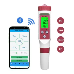 New 4 in 1 Digital pH Meter Soil Moisture Meter Monitor Temperature Sunlight Tester for Gardening Plants Farming With LCD Display
