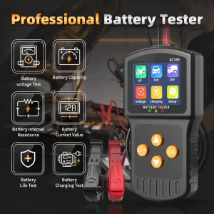 New BT298 6V 12V 24V Car Battery Tester Professional Automotive Battery Life Internal Resistance Current Capacity Analyzer