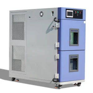 New Energy High and Low Temperature Shock Tester Two-Zone Thermal Shock Test Chamber