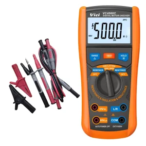 New Energy VC4060C Digital Multimeter with Microohm Insulation Inductance Testing 6000 Digit LCD Display for Industrial Use