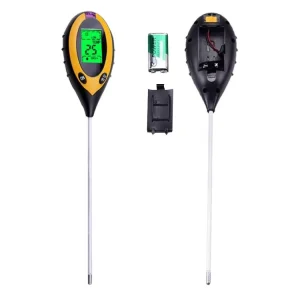 New Multifunctional Soil PH Temperature Humidity Tester Meter Light Four in one Soil PH Meter