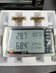 New Original Testo 622 High precision Temperature and Humidity Meter Laboratory Atmospheric Pressure Gauge in Stock