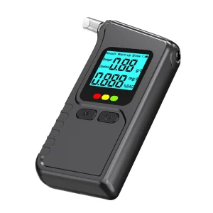 New Professional High Precision Alcohol Tester Digital Screen Semi conductor Sensor Portable Breathalyzer 0.05% BAC