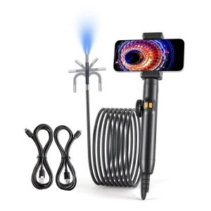 Newly Upgraded Industrial Endoscope Professional Testing for Carbon Deposits Automotive IP67 Portable Endoscope Camera