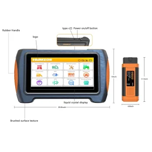 NexzDAS M7 HD Heavy Duty Truck Full System Car Diagnostic Scanner for 12-24V Diesel Vehicles OBD2 Tools