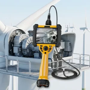 NonDestructive Testing Solution HD 6inch High End Industrial Borescope Engine Inspection Measurement Videoscope Camera