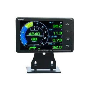 OBD GPS Head-Up Display Turbocharged Oil Pressure Oil Temperature G Value Gyroscope LCD Car OBD2 Meter