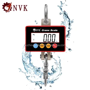 OCS 200kg 0.05kg Precision OEM Digital Mini Crane Scale IP68 Waterproof LCD Display Bluetooth Factory Workshop Port Weighing