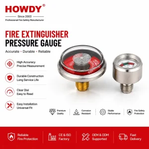 OEM Brass Manometer Pressure Gauge New Diaphragm Firefighting Equipment & Accessory