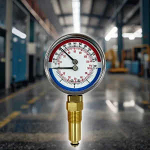 OEM Customizable 2.5″ Temperature Gauge Full Steel Construction for Food and Chemical Industry